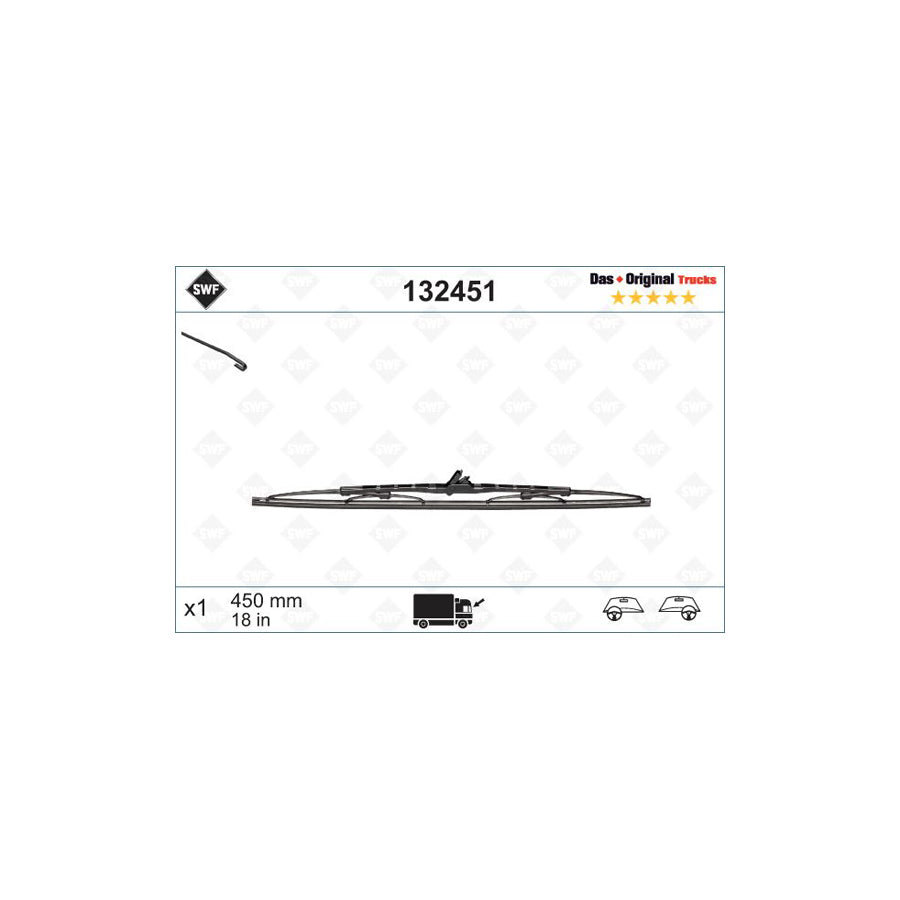 Swf 132451 Original Wiper Blade | Duco Car Parts UK Car Parts