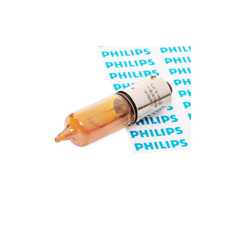 PHILIPS 12146CP Bulb, indicator Yellow 12V 21W, HY21W, Miniature halogen lamp, BAW9s