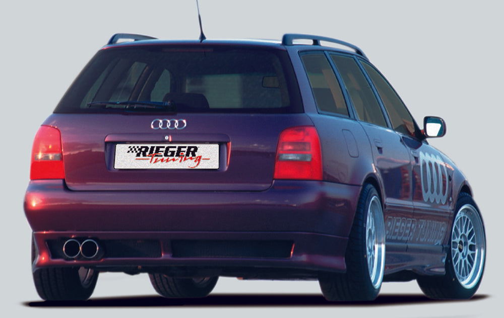 Rieger 00055035 Audi B5 A4 Rear Diffuser - RS4-Look