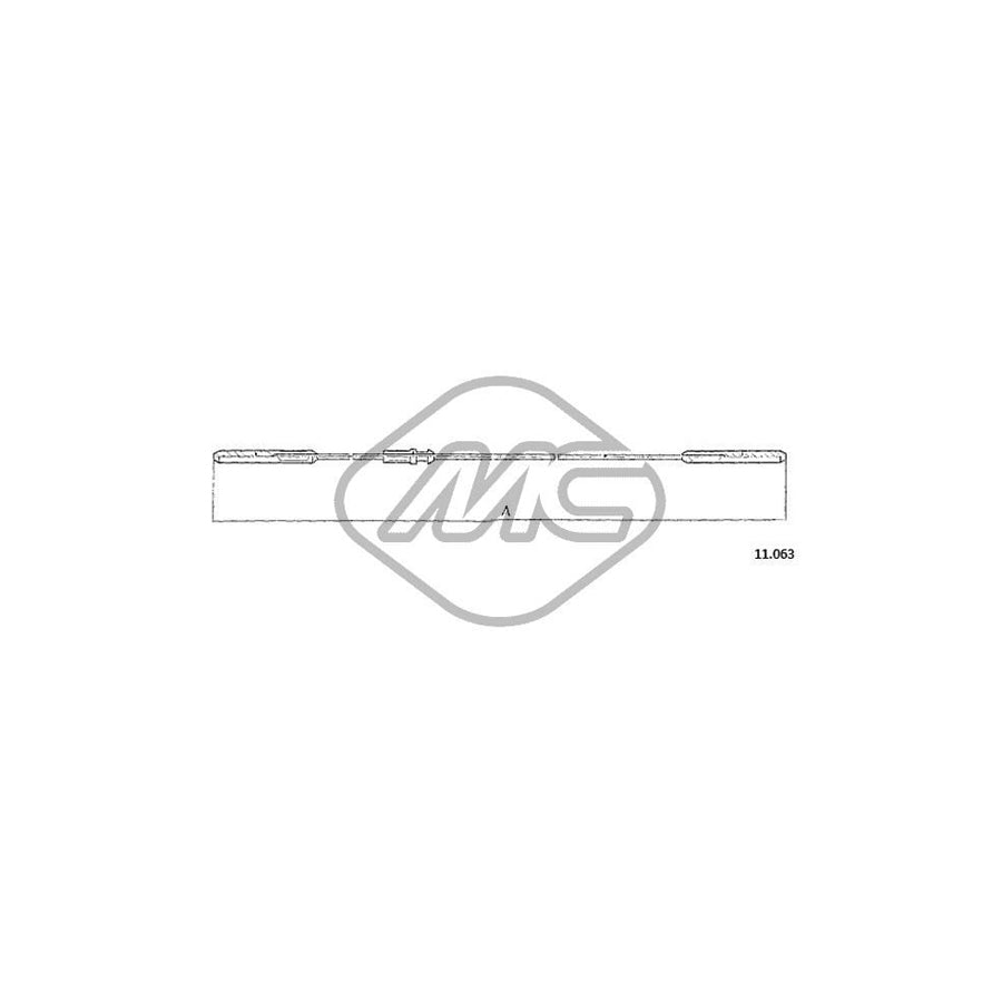 Metalcaucho 83812 Throttle Cable for VW TRANSPORTER | Duco Car Parts UK Car Parts
