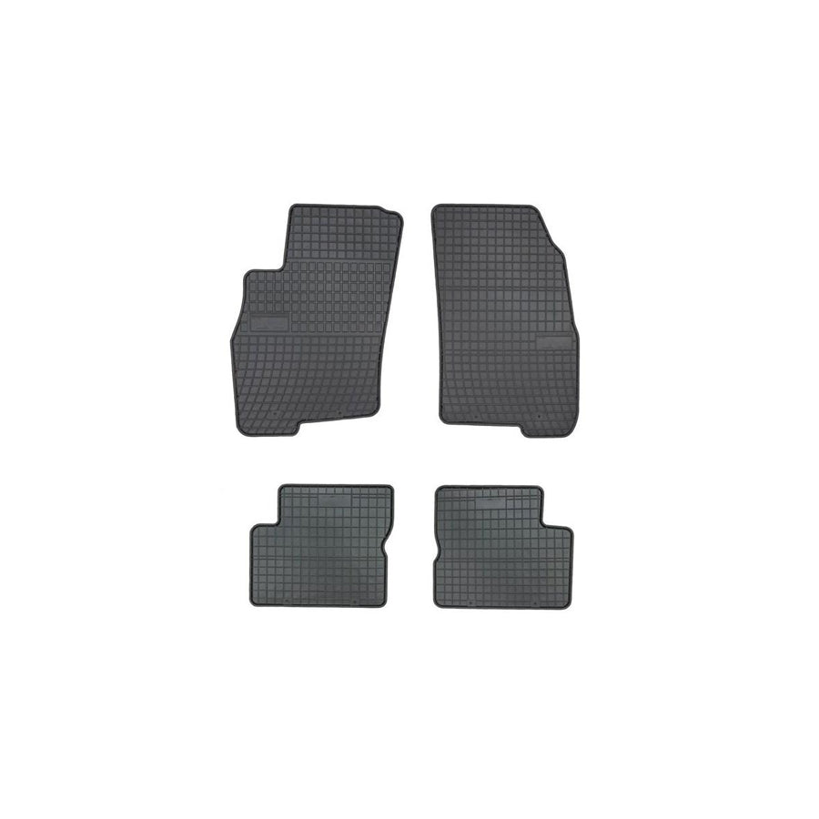 FROGUM Tailored 542582 Floor mat set for ALFA ROMEO MiTo (955) Elastomer, Front and Rear, Quantity: 4, Black, (LHD)