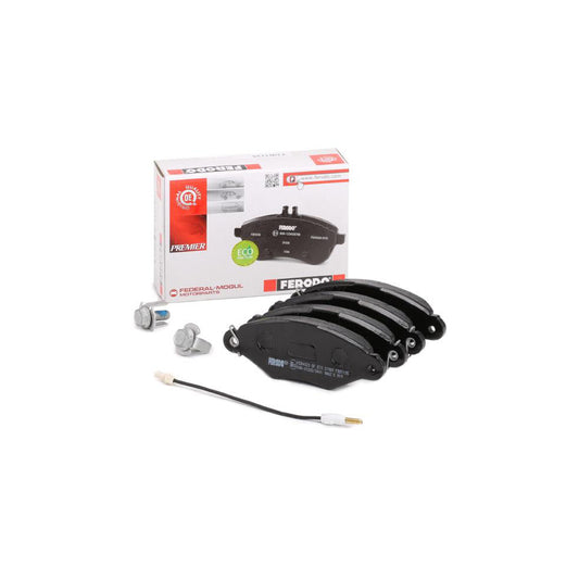 Ferodo Premier Eco Friction Fdb1135 Brake Pad Set Incl Wear Warning Contact With Brake Caliper Screws With Accessories