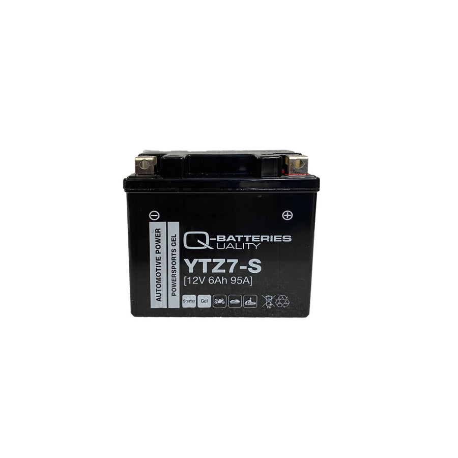 Q-Batteries Motorcycle Battery YTZ7S Gel 57902 12V 6 Ah 95A