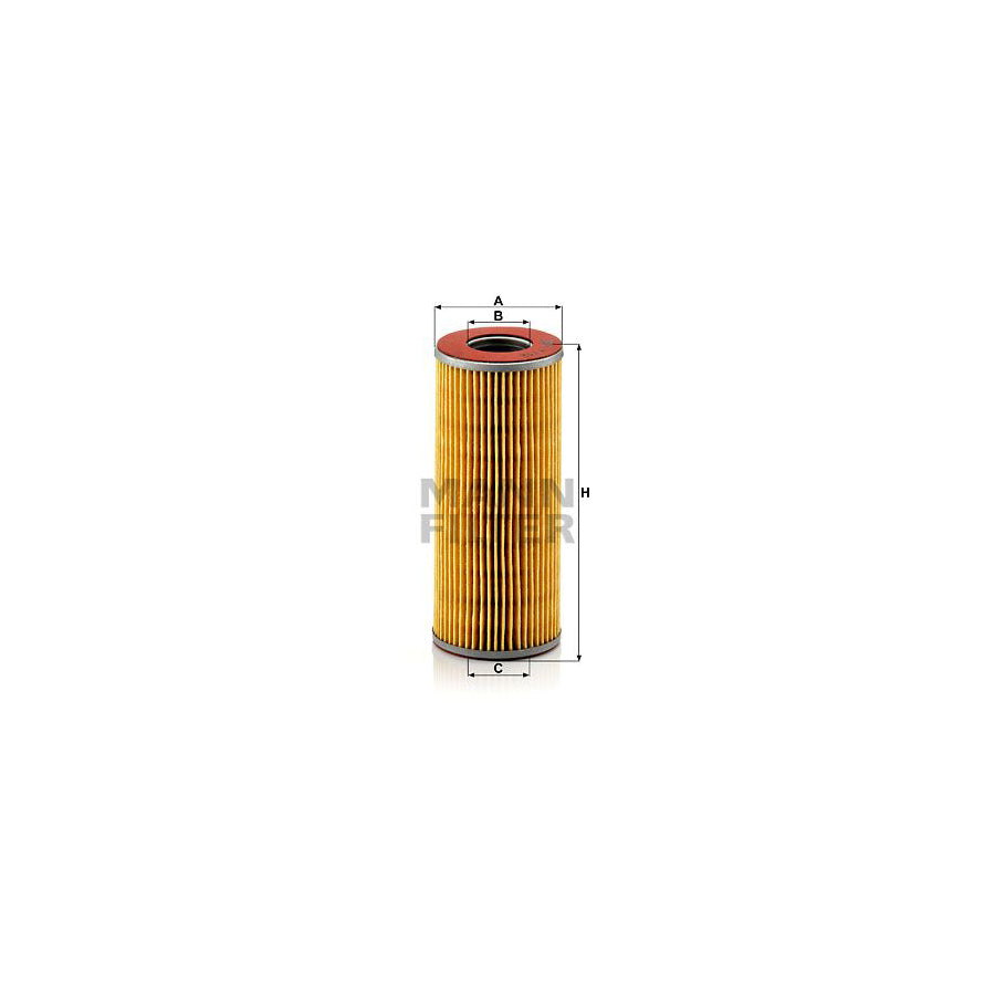 MANN-FILTER H 712 k Oil Filter with seal, Filter Insert