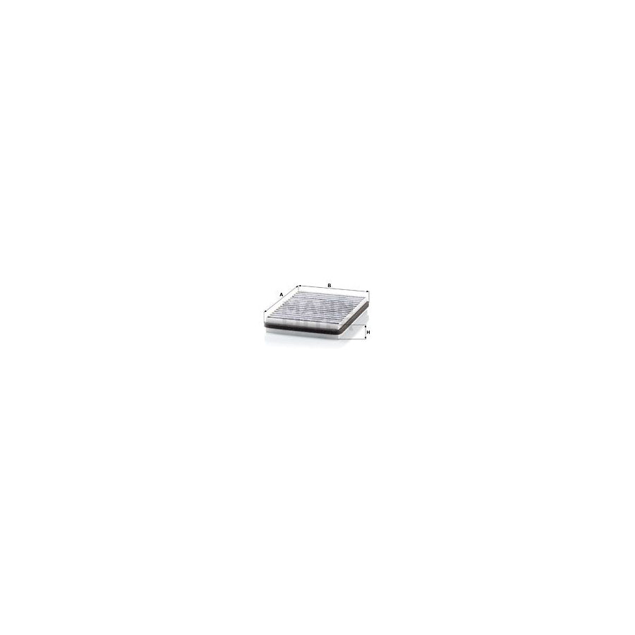 MANN-FILTER CUK 22 014 Pollen filter Activated Carbon Filter