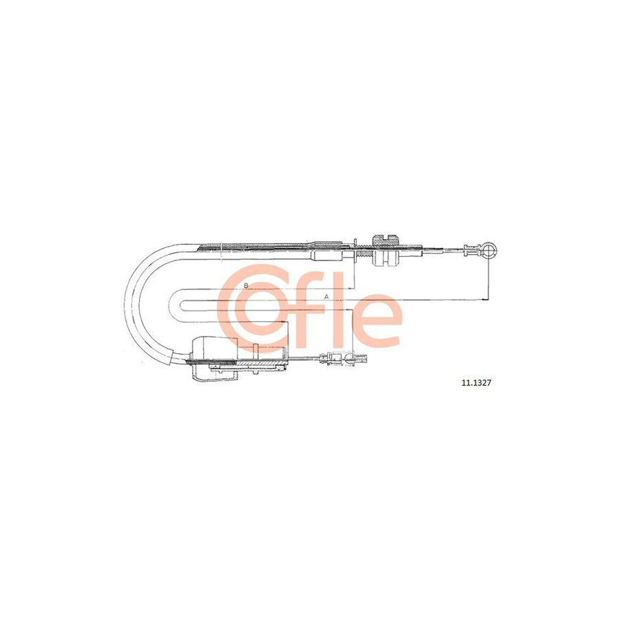 COFLE 11.1327 Throttle Cable | Duco Car Parts UK Car Parts