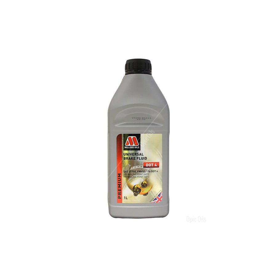 Millers Oils Universal Brake Fluid DOT 4 1l