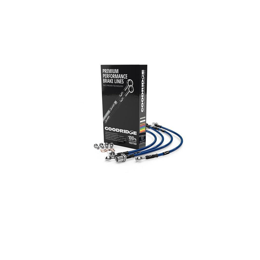 Goodridge BMW MINI F39 F40 F46 F54 F60 Brake Hose Kit (Inc. 118i, 220d, Clubman Cooper S & Countryman JCW)