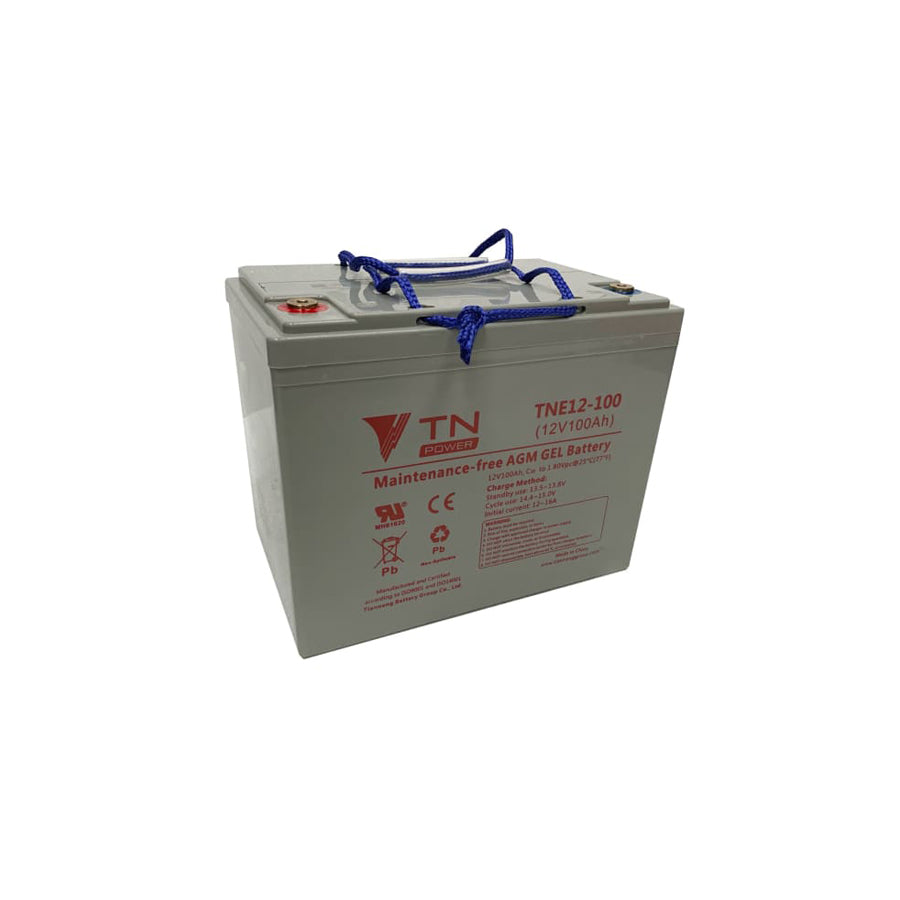 TN Power AGM 12V 100Ah Deep Cycle Battery - TNE12-100