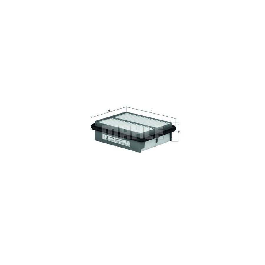 MAHLE ORIGINAL LX 861 Air Filter for SUZUKI BALENO Filter Insert