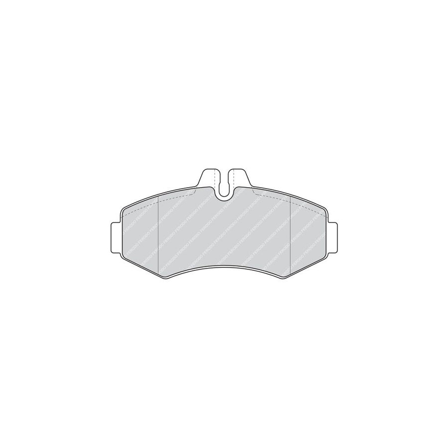 Ferodo Premier Fvr547 Brake Pad Set Not Prepared For Wear Indicator