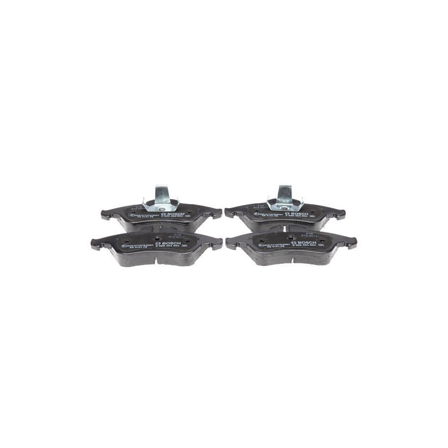 Bosch 0986494504 Brake Pad Set With Anti Squeak Plate With Piston Clip BP1425