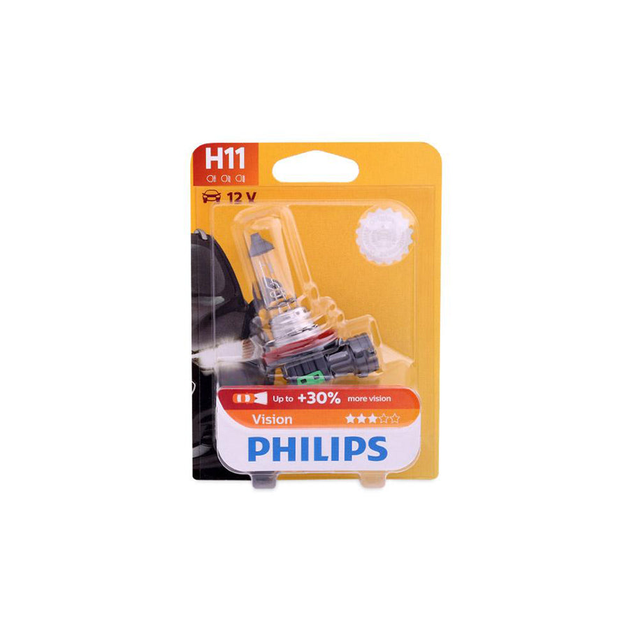 PHILIPS Vision 12362PRB1 Bulb, spotlight H11 12V 55W PGJ19-2 Halogen