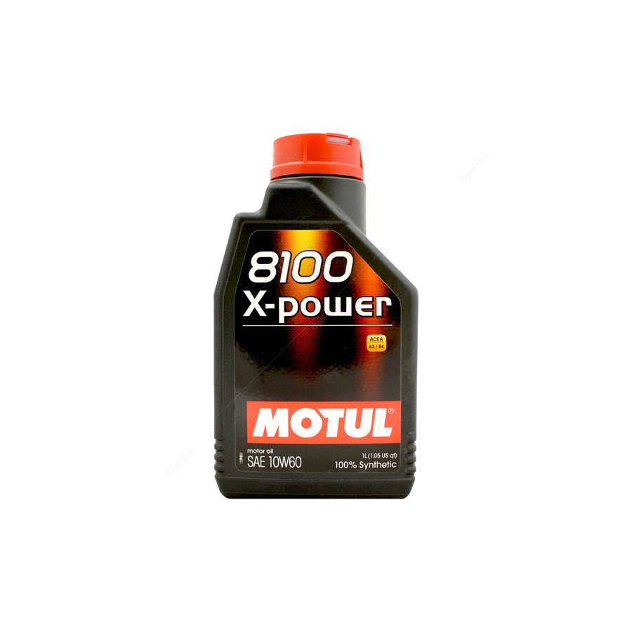 Motul 8100 X-Power 10w-60 Fully Synthetic Car Engine Oil 1l