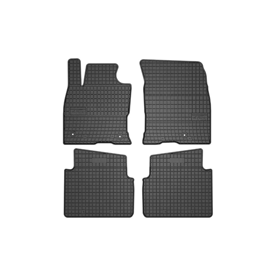 FROGUM Tailored, Basic 411012 Floor mat set for FORD Kuga Mk3 Elastomer, Front and Rear, Quantity: 4, Black, (LHD)