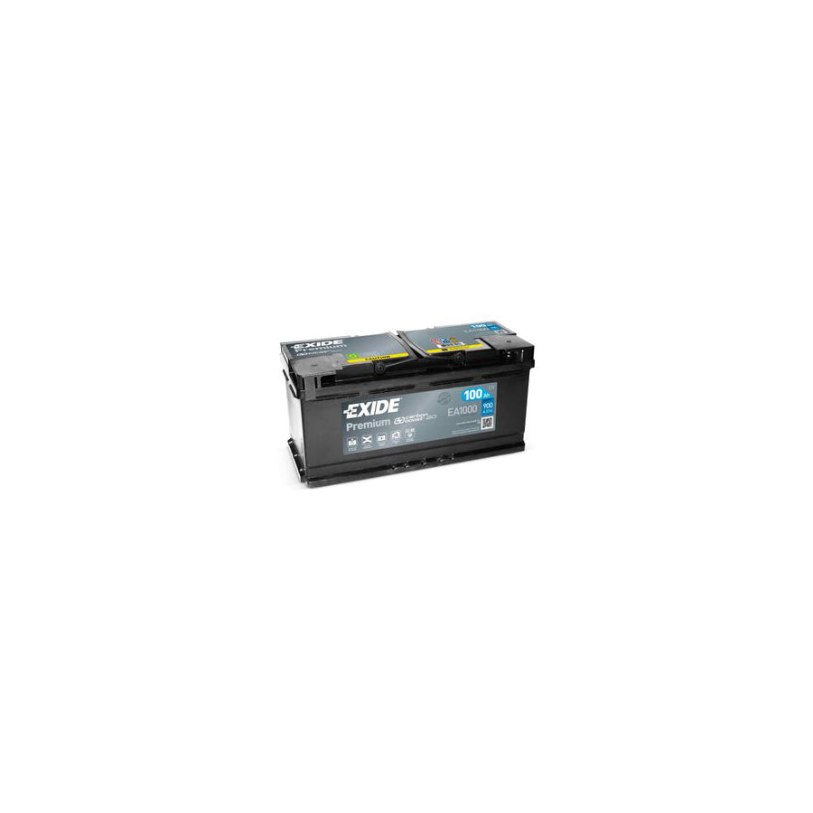 Exide EA1000 Premium Car Battery 12V 100AH - 017TE | Duco Car Parts UK Car Parts