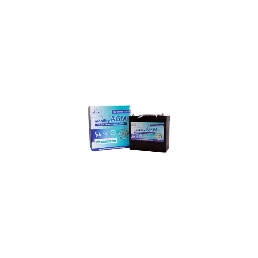 Leoch AGM 60 Mobility Battery 12V 60Ah