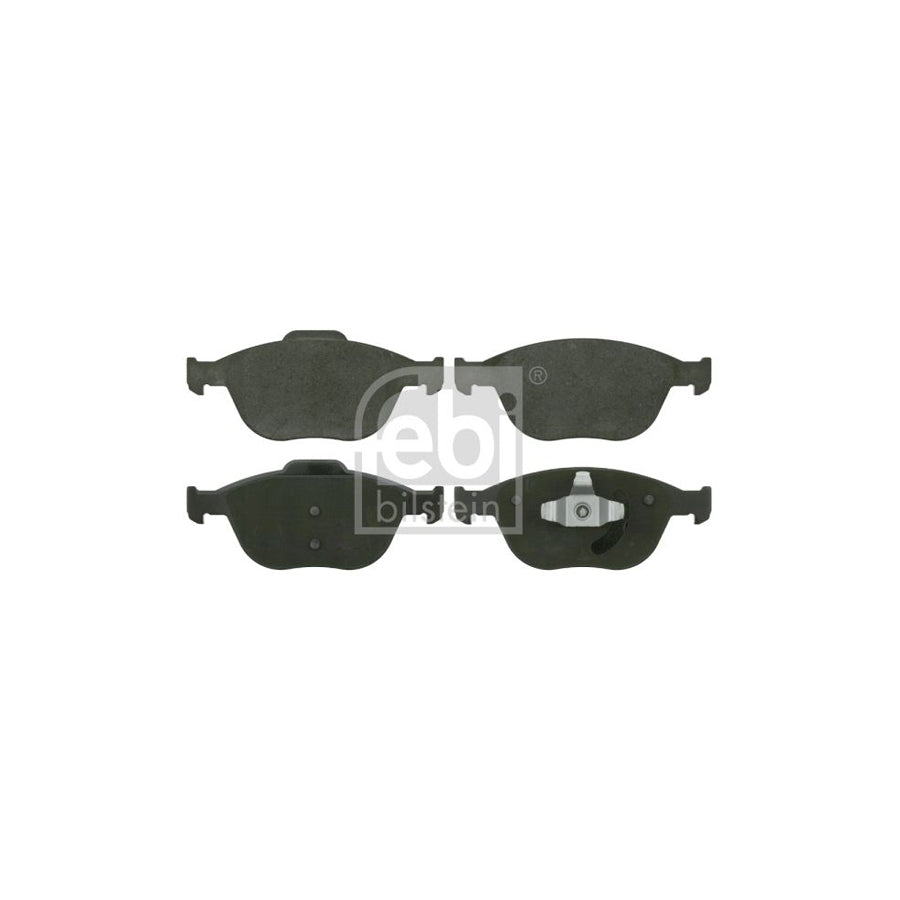 Febi Bilstein 16570 Brake Pad Set Front Axle Excl Wear Warning Contact