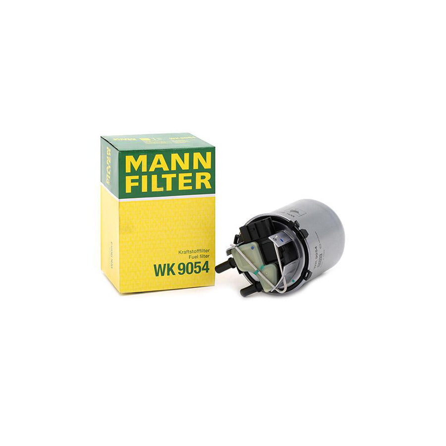 MANN-FILTER WK 9054 Fuel filter In-Line Filter, with filter heating