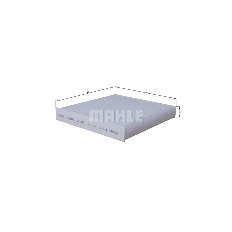 MAHLE ORIGINAL LA 395 Pollen filter Particulate Filter