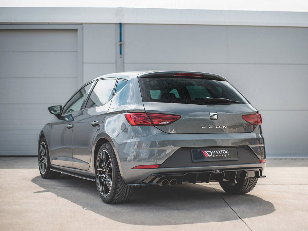 Maxton Design Seat Leon MK3 Fr Facelift (2017-2019) Rear Valance