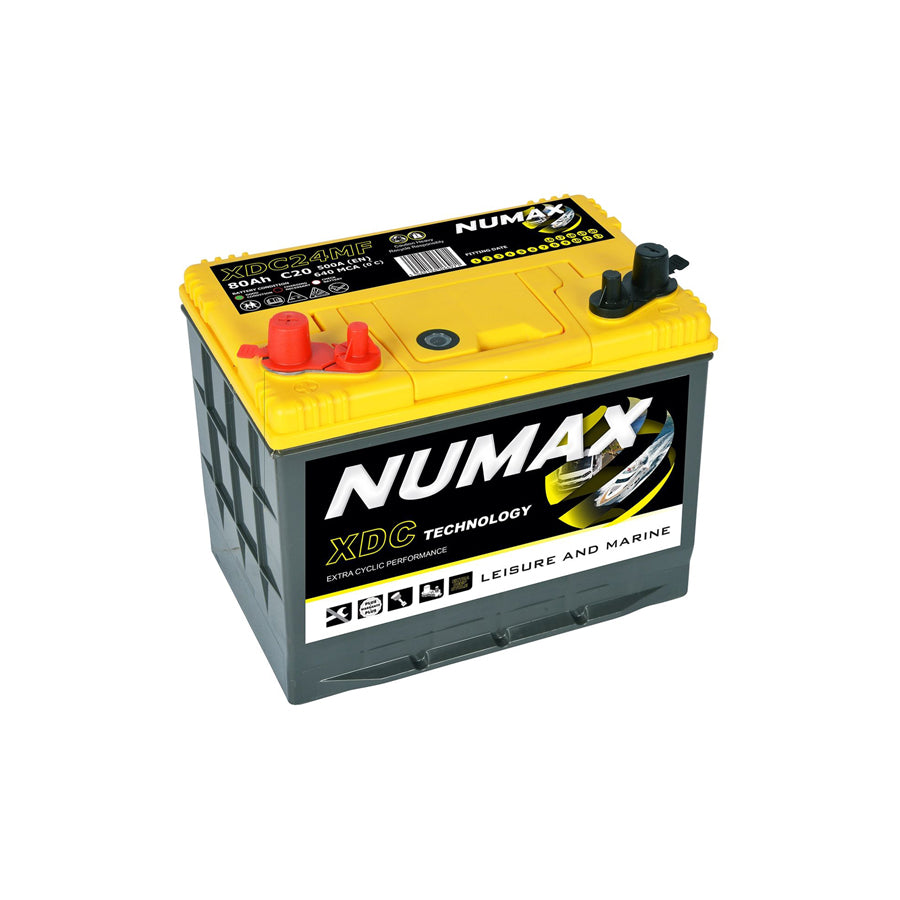 Numax XDC24MF Leisure Battery 12V 80Ah