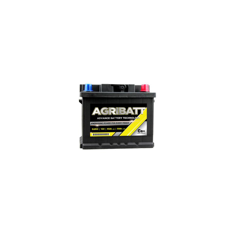 AgriBatt ELB50 Heavy Duty Electric Fence Battery 12V 50Ah c100