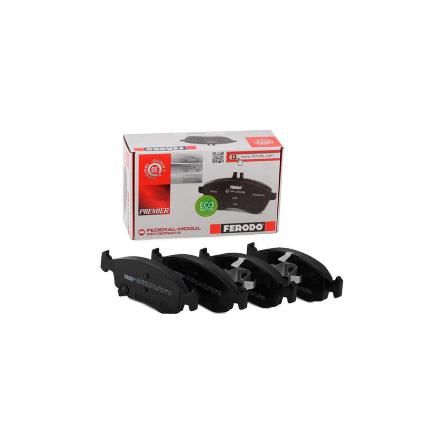 Ferodo Premier Eco Friction Fdb4228 Brake Pad Set For Honda Cr V With Acoustic Wear Warning With Accessories