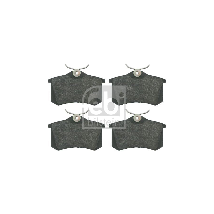Febi Bilstein 16148 Brake Pad Set Rear Axle Excl Wear Warning Contact