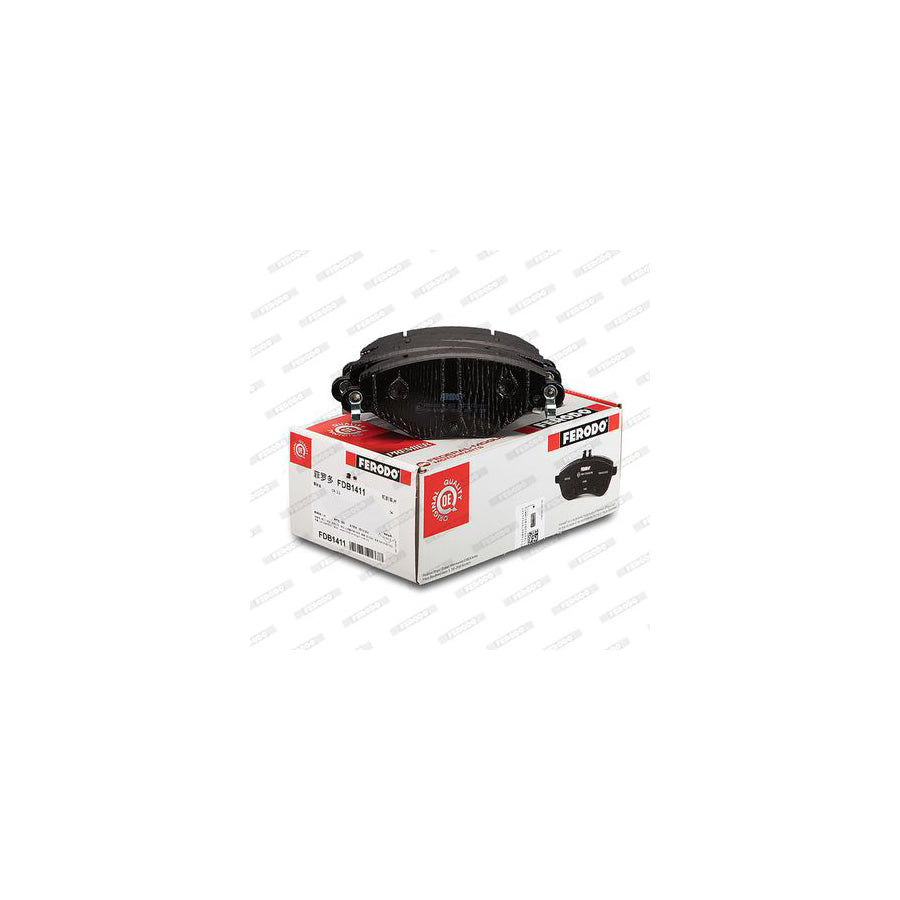 Ferodo Premier Eco Friction Fdb161 Brake Pad Set Not Prepared For Wear Indicator Without Accessories