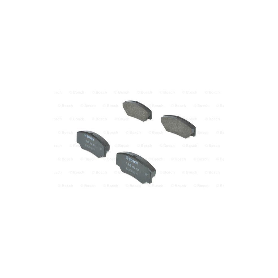 Bosch 0986491410 Brake Pad Set For Ford Transit With Anti Squeak Plate With Mounting Manual BP782