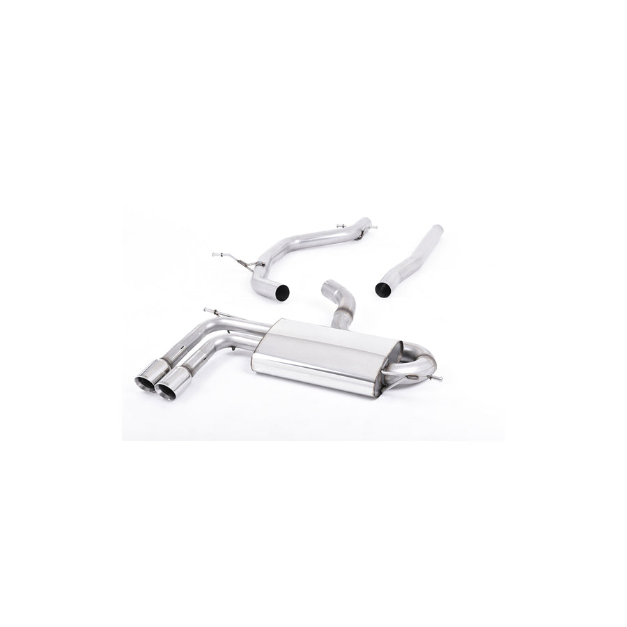 MillTek Volkswagen Audi DPF-Back Exhaust (Inc. 8P A3 & MK6 Golf GTD)