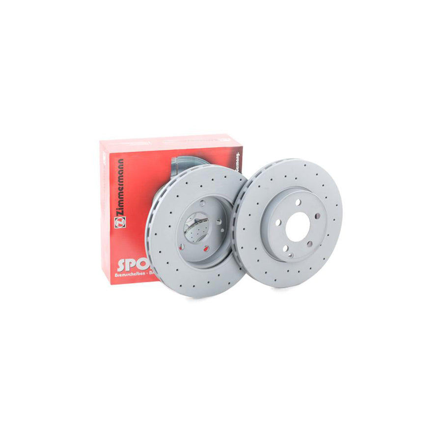 ZIMmERMANN SPORT COAT Z 400 3619 52 Brake Disc suitable for MERCEDES BENZ E Class Internally Vented Perforated Coated High carbon