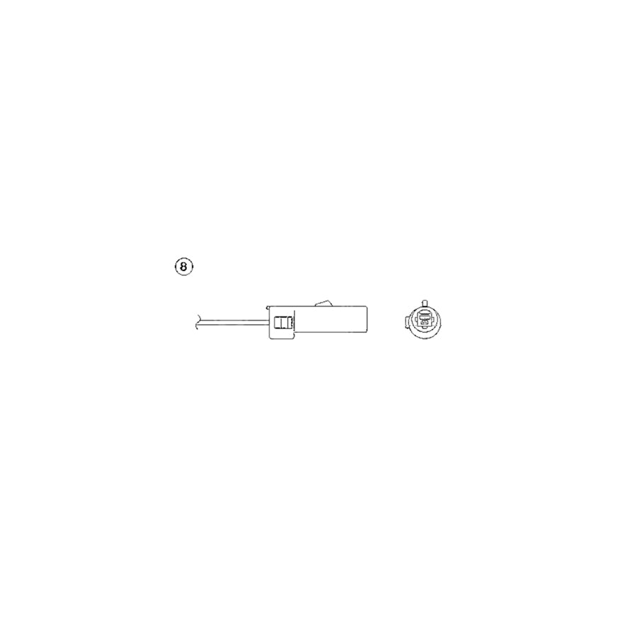 NTK Lambda Sensor / O2 Sensor (NGK 1969) - OZA25-KH3