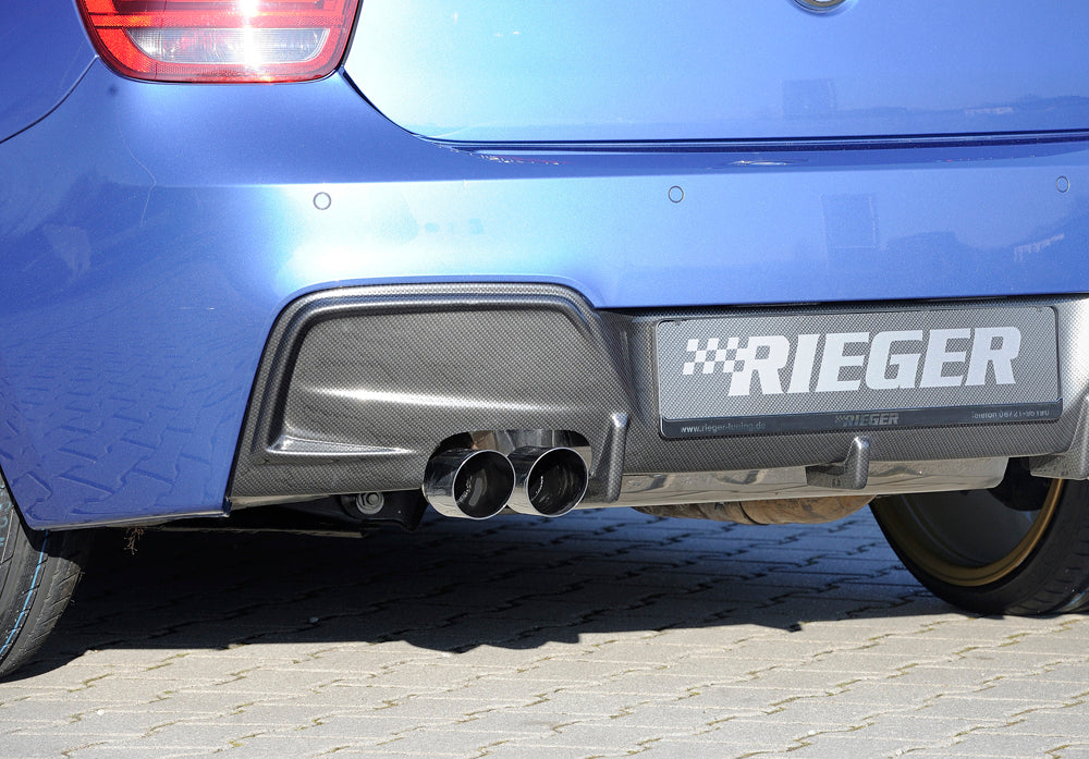 Rieger 00099241 BMW 1 Series F20 F21 Rear Diffuser