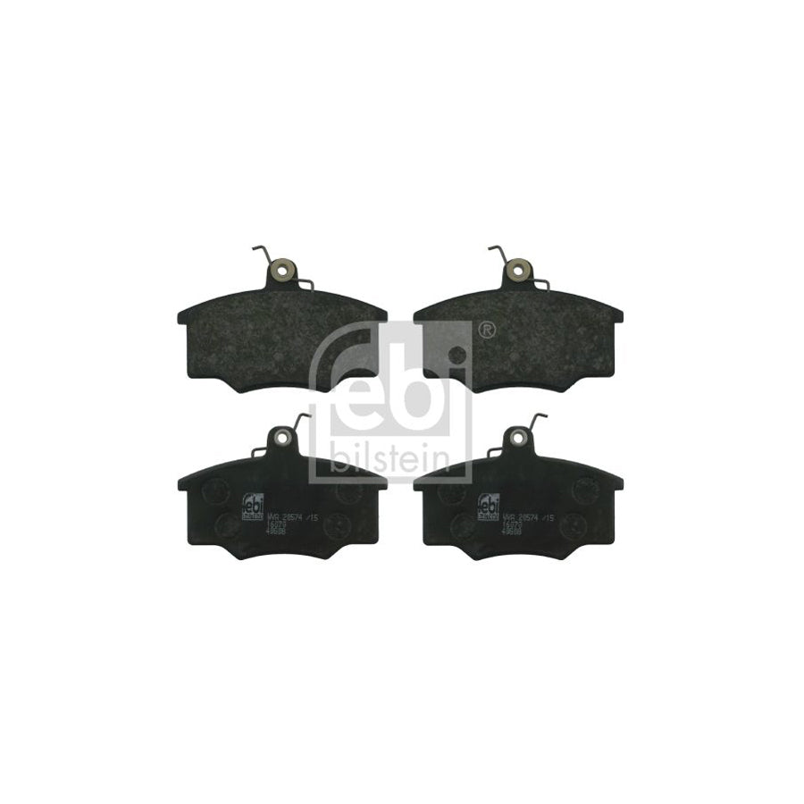 Febi Bilstein 16070 Brake Pad Set Front Axle Excl Wear Warning Contact