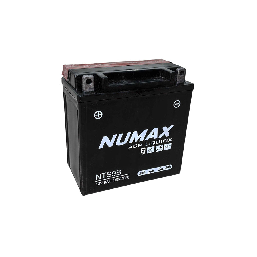 Numax NTS9B Motorbike Battery YB9-B AGM