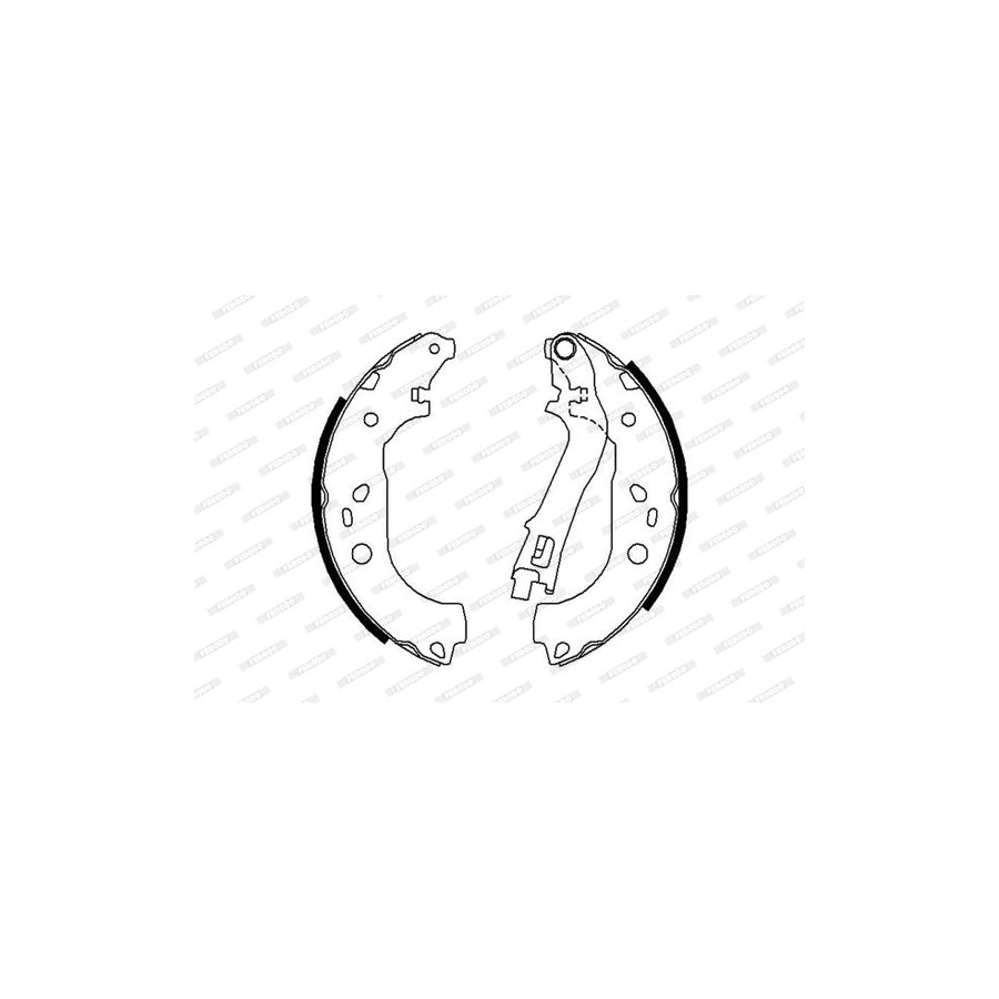 FERODO PREMIER FSB676 Brake Shoe Set