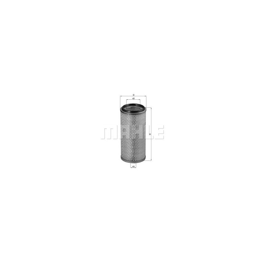 MAHLE ORIGINAL LX 872 Air Filter Filter Insert