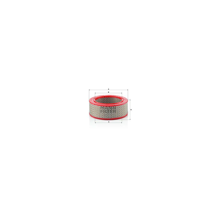 MANN-FILTER C 2263 Air Filter Filter Insert