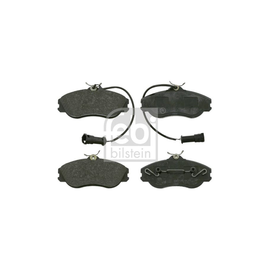 Febi Bilstein 16062 Brake Pad Set Front Axle Incl Wear Warning Contact