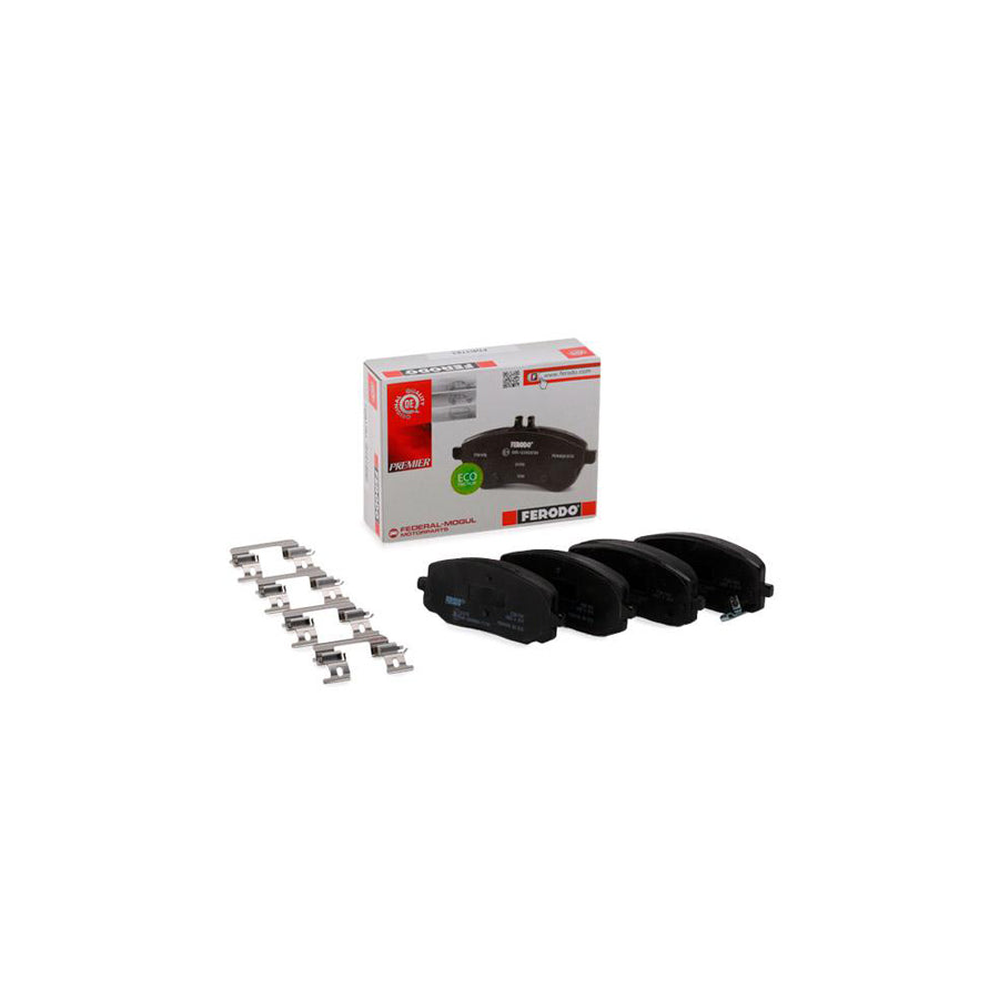 Ferodo Premier Eco Friction Fdb1783 Brake Pad Set With Acoustic Wear Warning Without Accessories