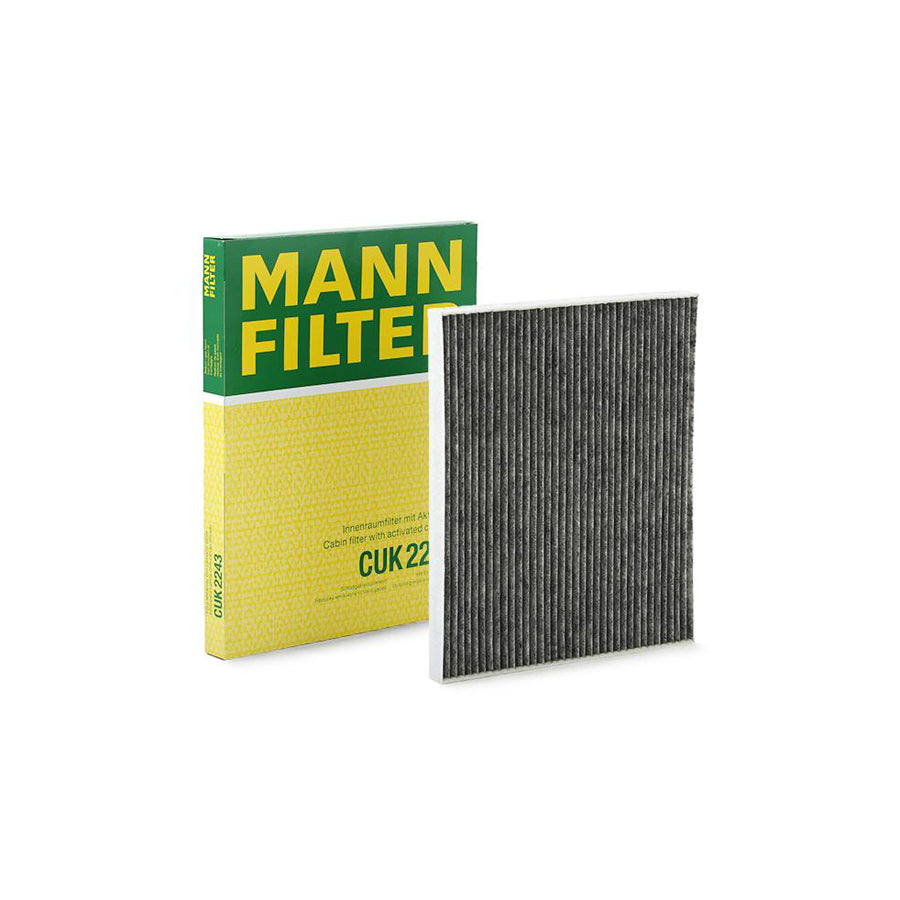 MANN-FILTER CUK 2243 Pollen filter Activated Carbon Filter