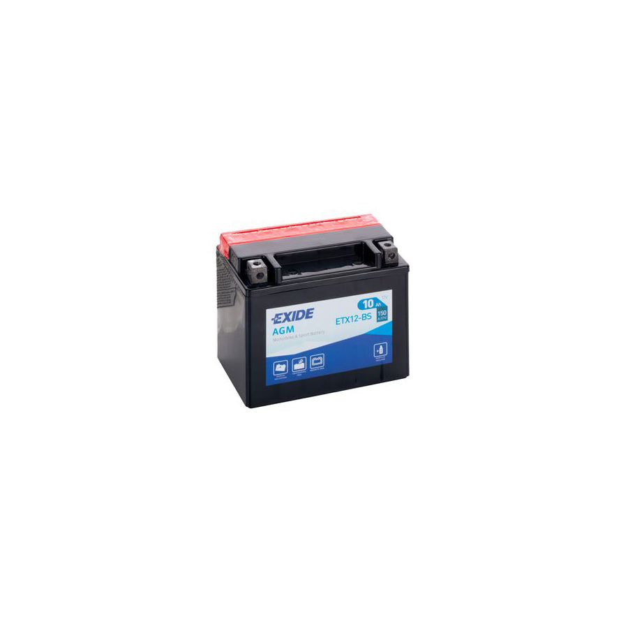 Exide ETX12-BS 12V Motorcycle Battery | Duco Car Parts UK Car Parts