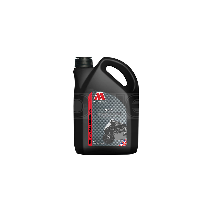 Millers Oils ZFS 2T Fully Synthetic Motorcycle Engine Oil 4l