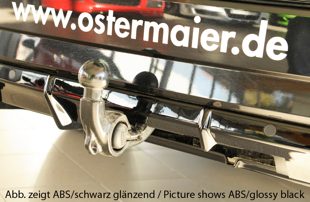 Rieger 00079044 Skoda 3T 3V Superb III Rear Diffuser - Matte Black