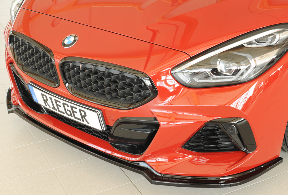 Rieger 00088204 BMW Z4 G4Z/G29 Front Splitter - Glossy Black