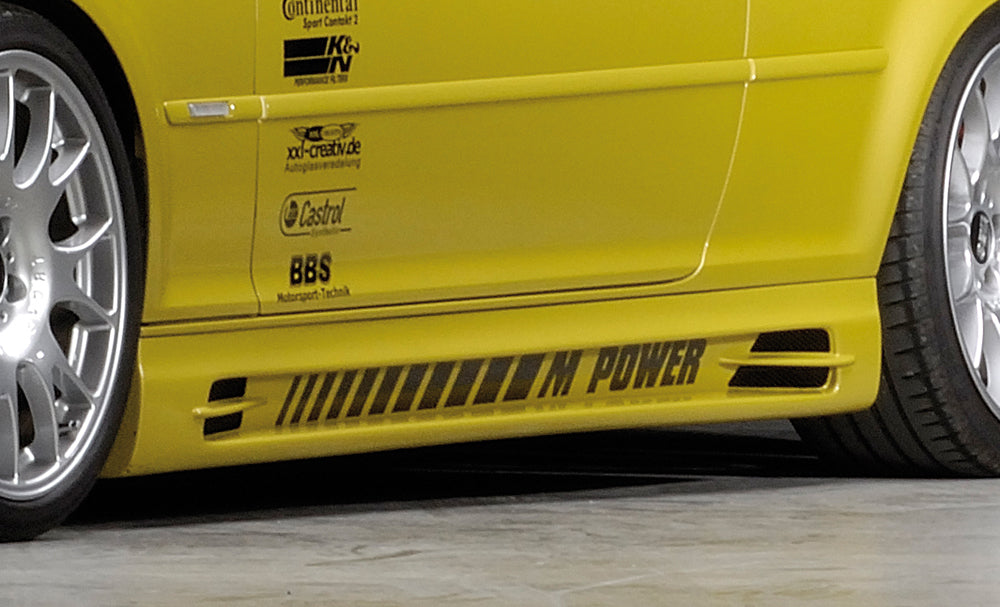 Rieger 00050224 BMW 3 Series E46 Right Side Skirt