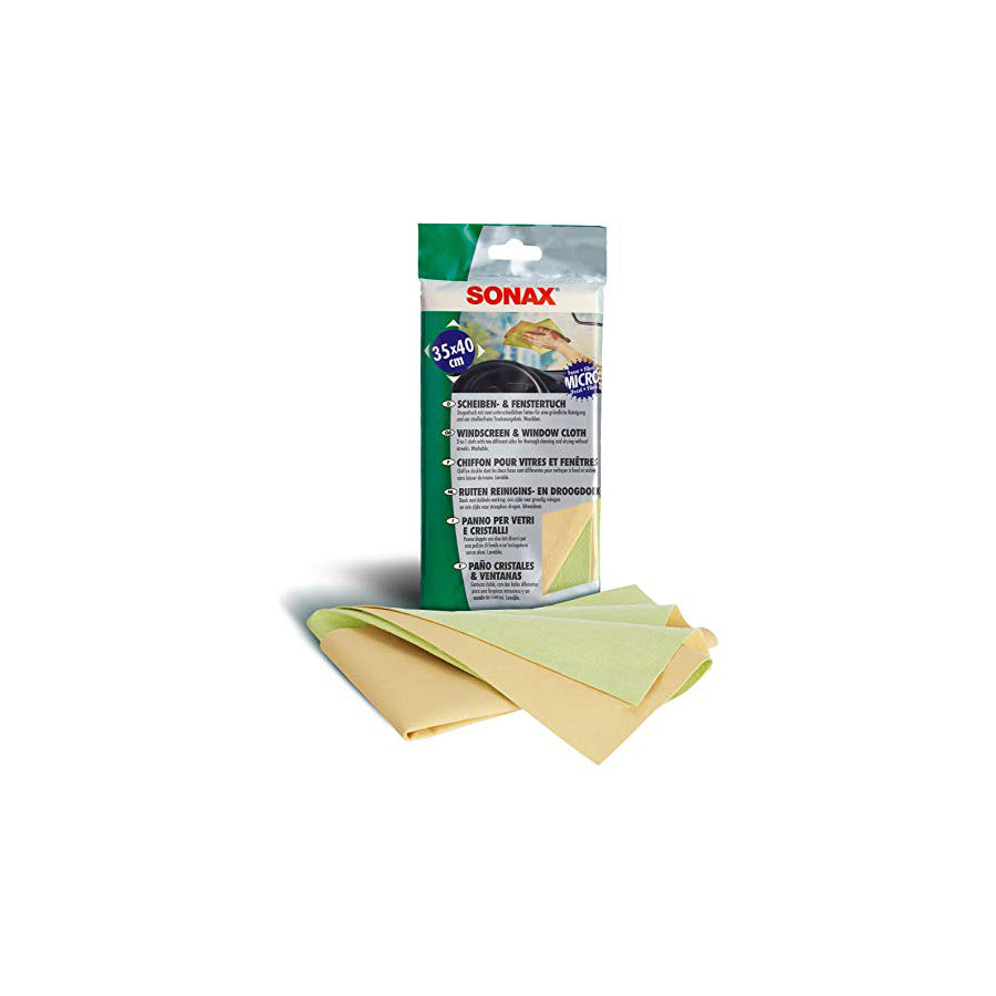 Sonax Glass + Windscreen Cloth 2pcs. | ML Performance Car Care