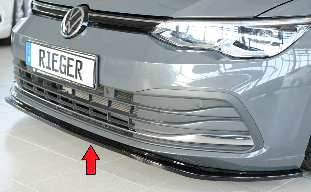 Rieger 00088203 VW Mk8 Golf Front Splitter